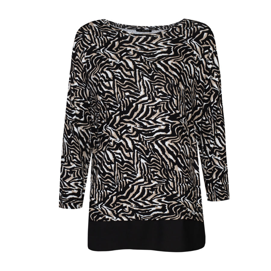 MIRA – Modny damski T-shirt z długim rękawem