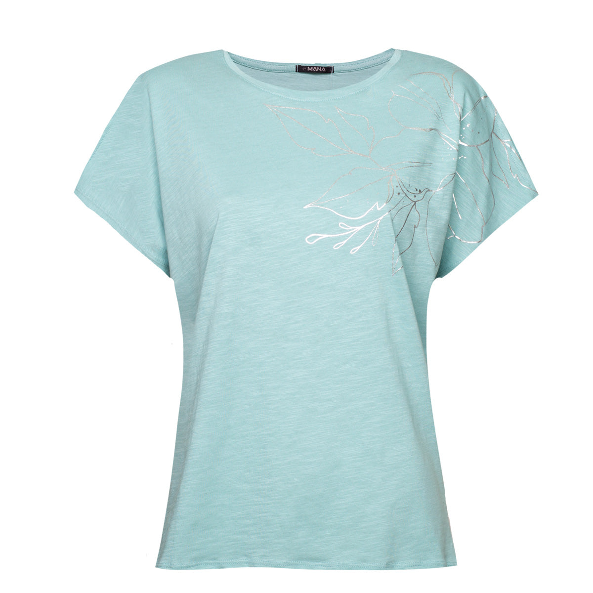 TEEZY – Damski bawełniany T-shirt z nadrukiem