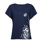 TEEZY – Damski bawełniany T-shirt z nadrukiem